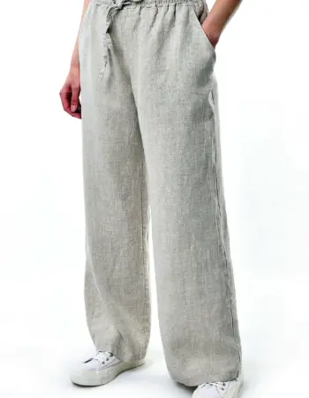 Puro Lino брюки из льна женские