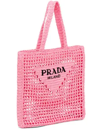 Раффия сумка тоут Prada
