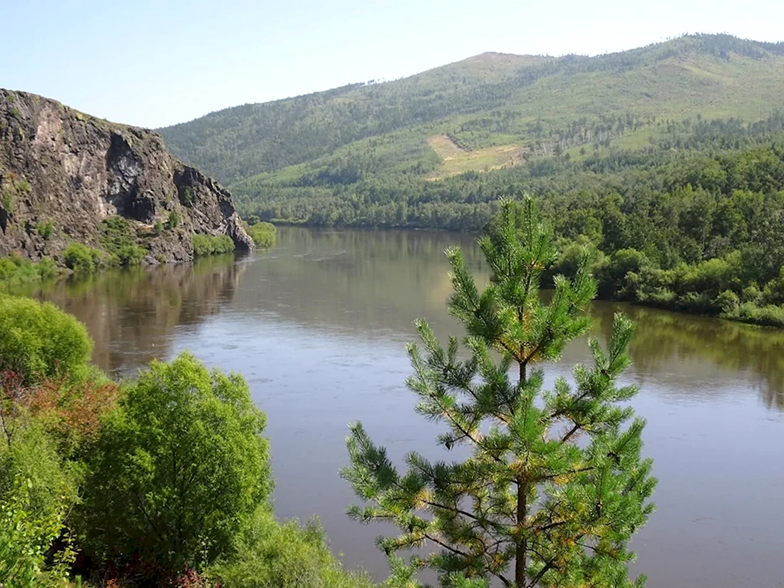 Река Чикой Забайкальский край