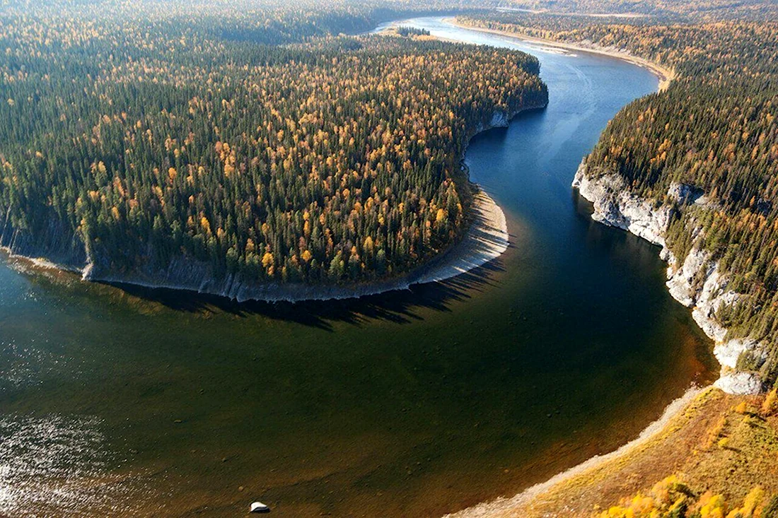 Река Щугор Республика Коми