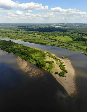 Река Вятка Кировской области