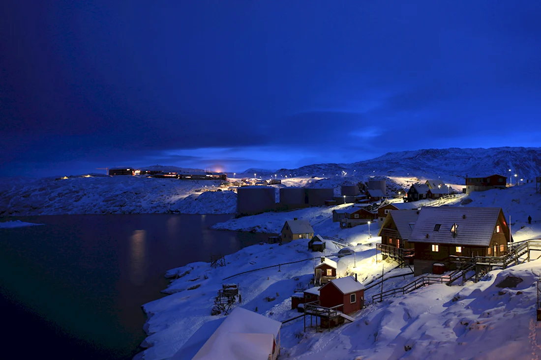 Рёрус Норвегия зима