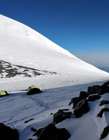 Седловина Эльбруса высота