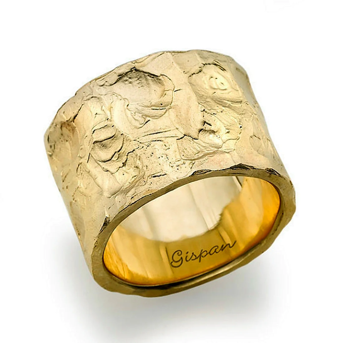 Широкие мужские кольца из золота