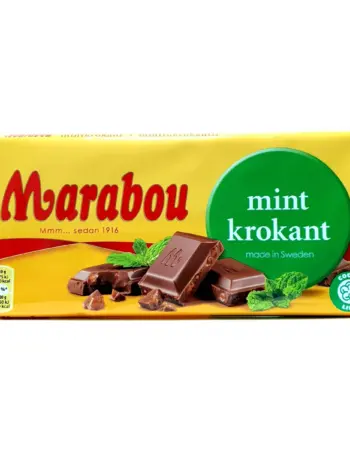 Шоколад Marabou мята карамель200 гр