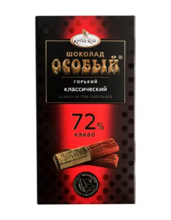Шоколад особый фабрика Крупской