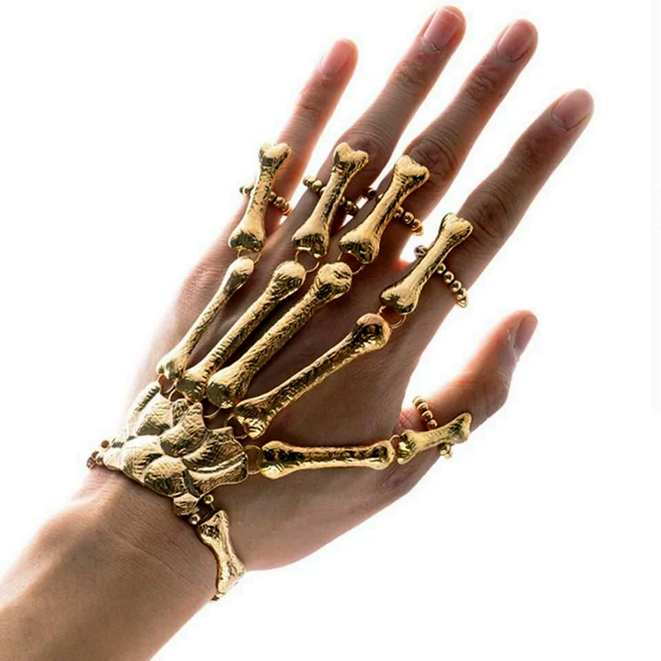 Skeleton hand браслет