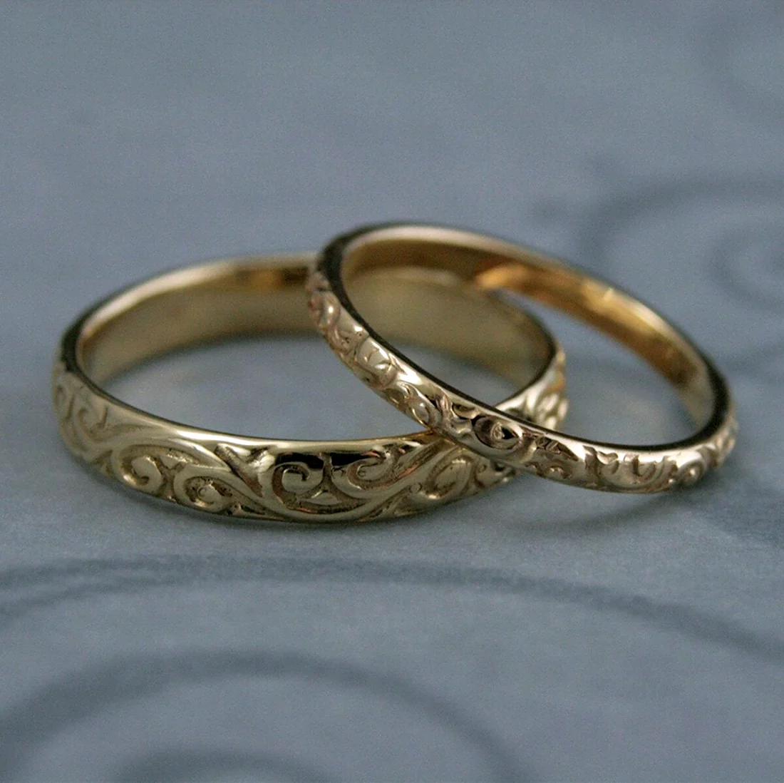 Старинные обручальные кольца