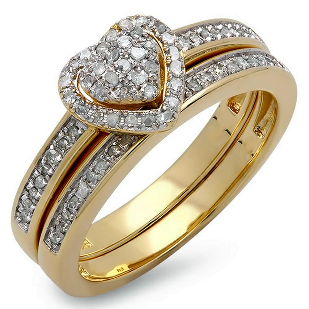 Свадебные кольца с бриллиантами