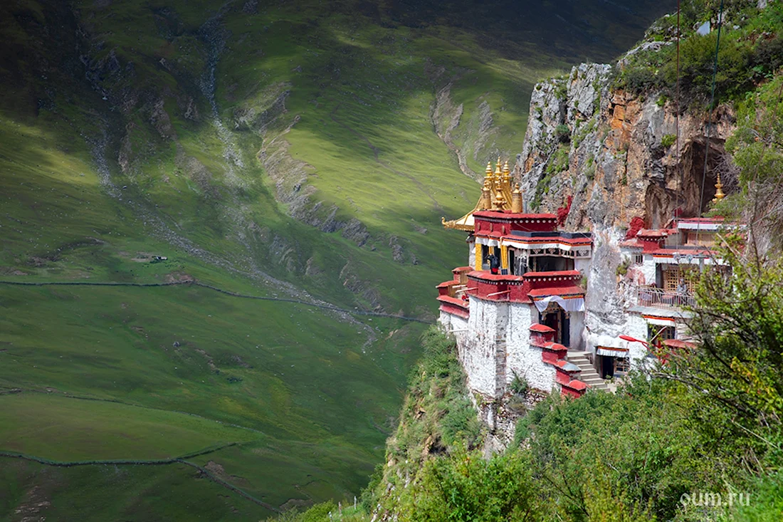 Тибетский храм Лхаса