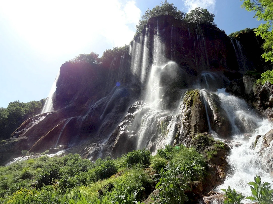 Водопад Гедмыш Кабардино-Балкария