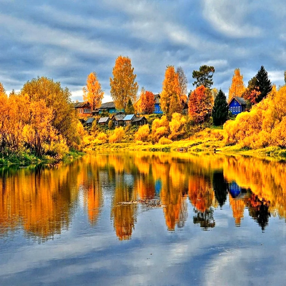 Золотая осень в Архангельской области