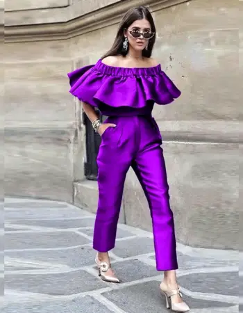 Фиолетовая одежда